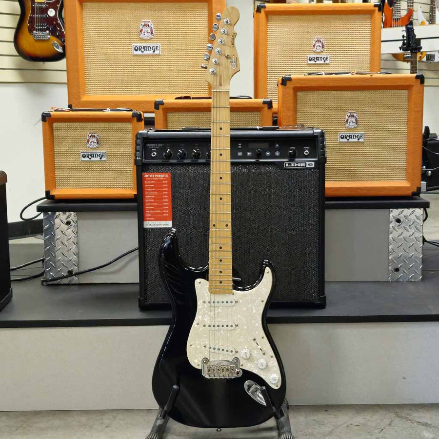 Used G&L Tribute Legacy Electric Guitar Gloss Black