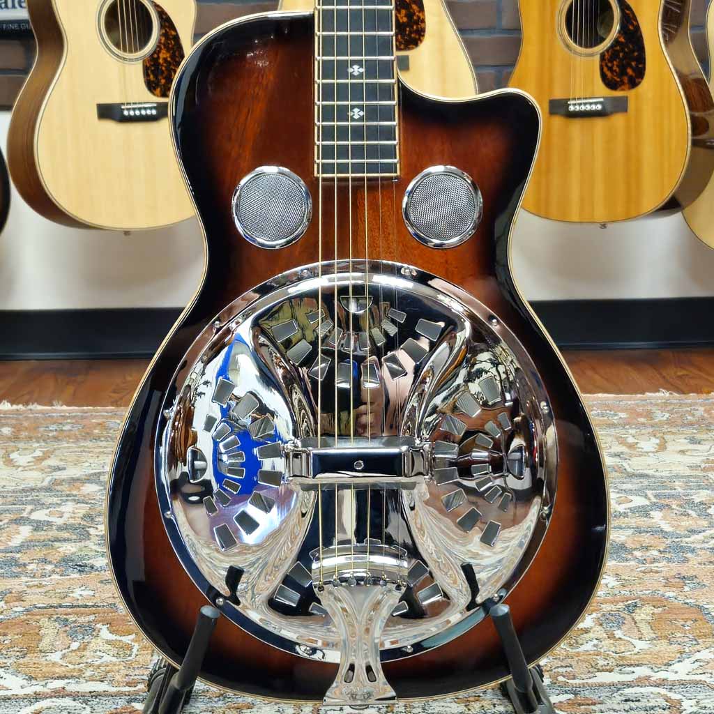 Used Gold Tone Paul Beard Roundneck Resonator Guitar with Case