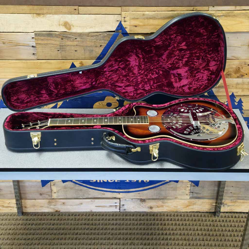 Used Gold Tone Paul Beard Roundneck Resonator Guitar with Case