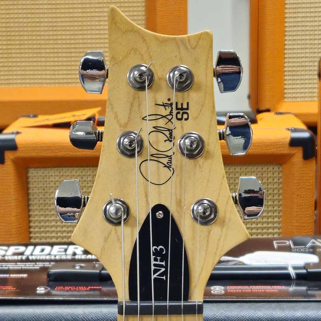 Used PRS SE NF3 Electric Guitar Ice Blue Metallic