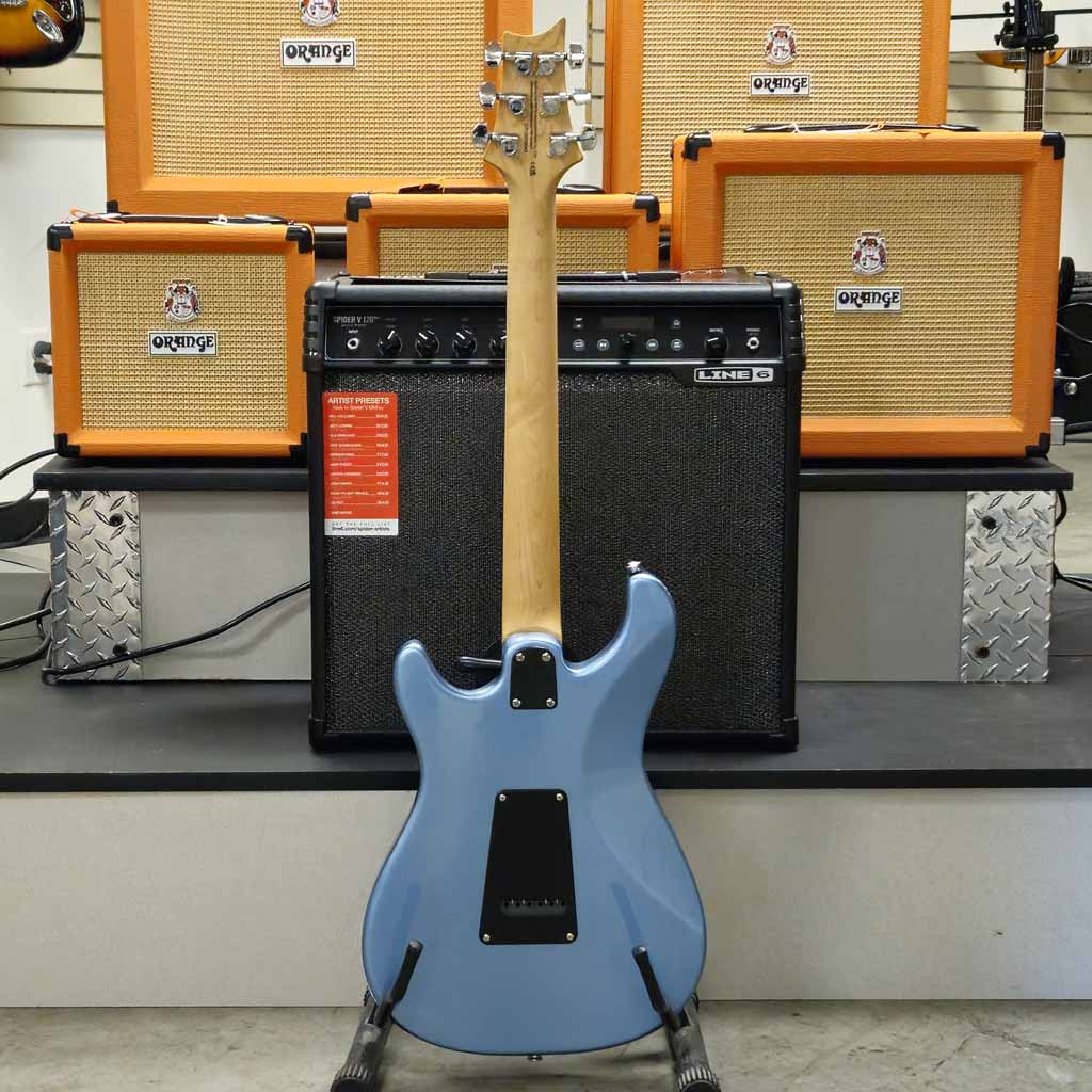Used PRS SE NF3 Electric Guitar Ice Blue Metallic