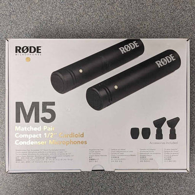 Used Rode M5 Pair Small Diaphragm Mic Set