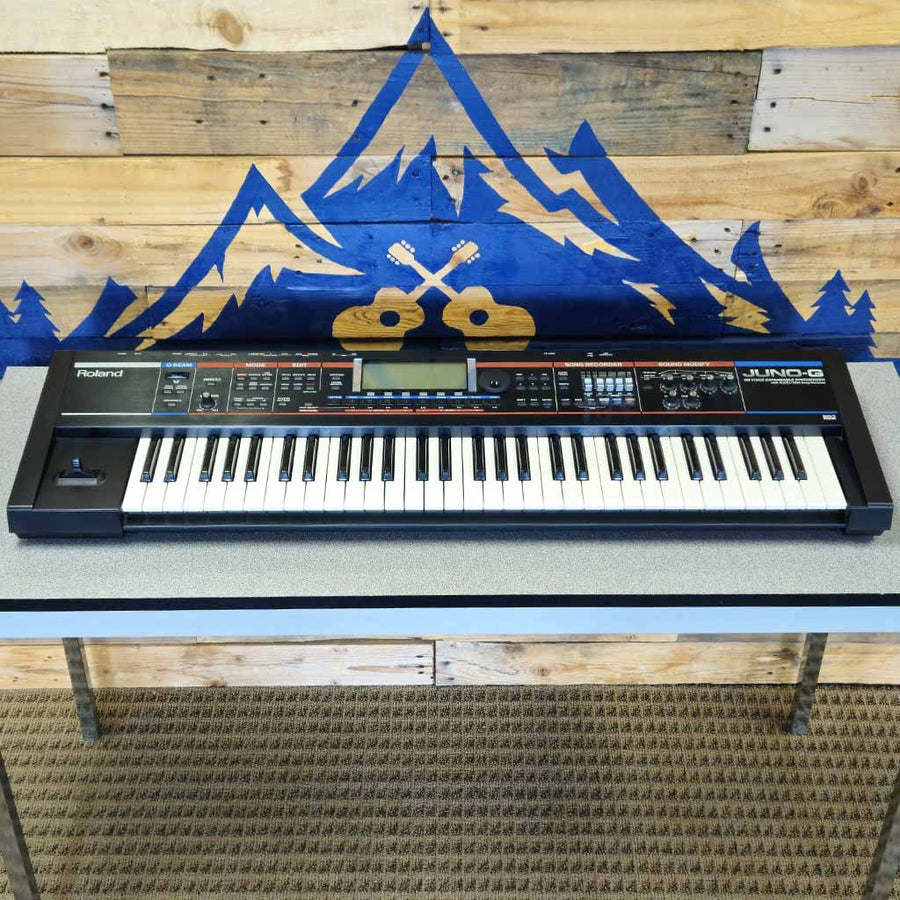 Used Roland Juno-G 61 Key Workstation Keyboard