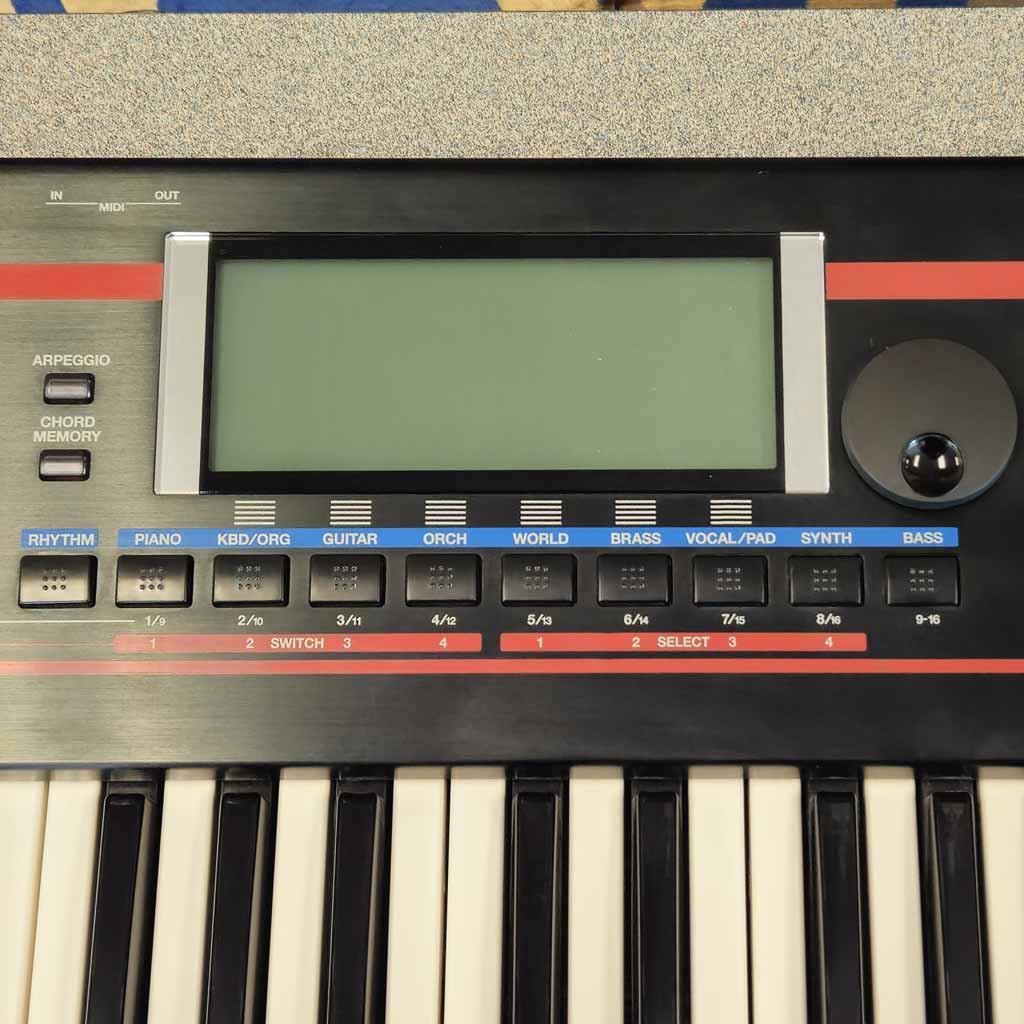 Used Roland Juno-G 61 Key Workstation Keyboard