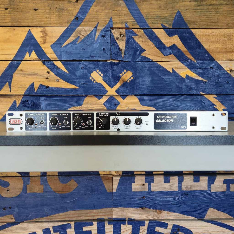 Used Rolls RM70 Mic-Source Selector