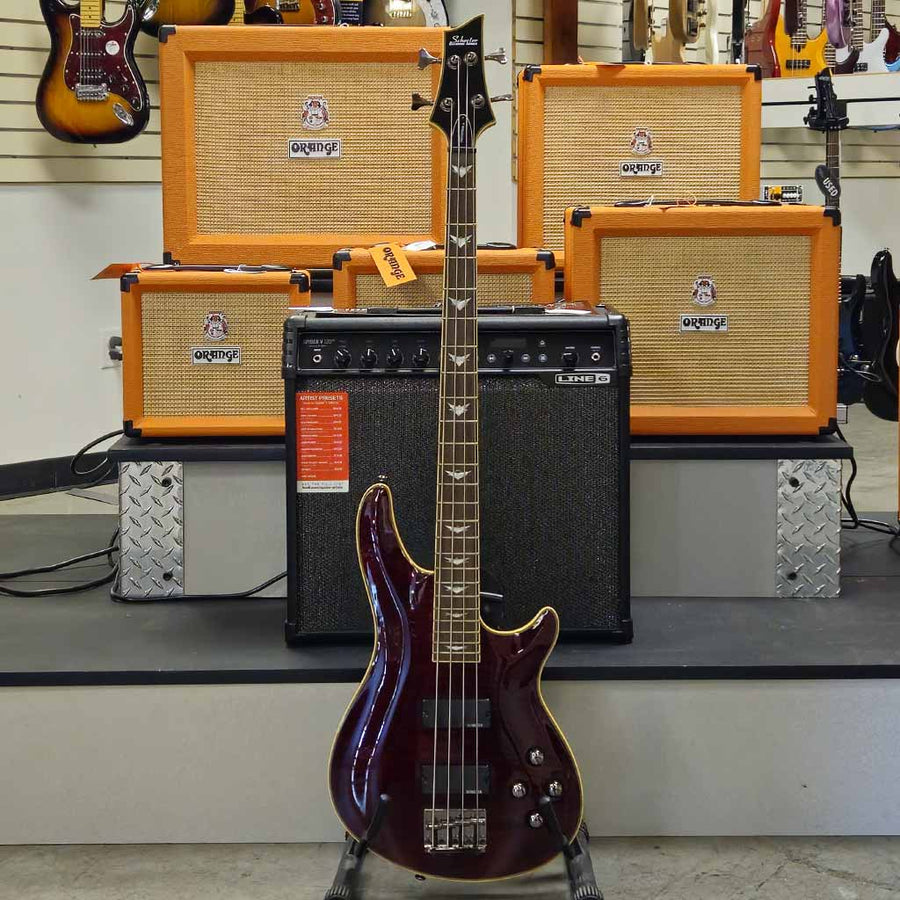 Used Schecter Omen Extreme 4 Bass Guitar