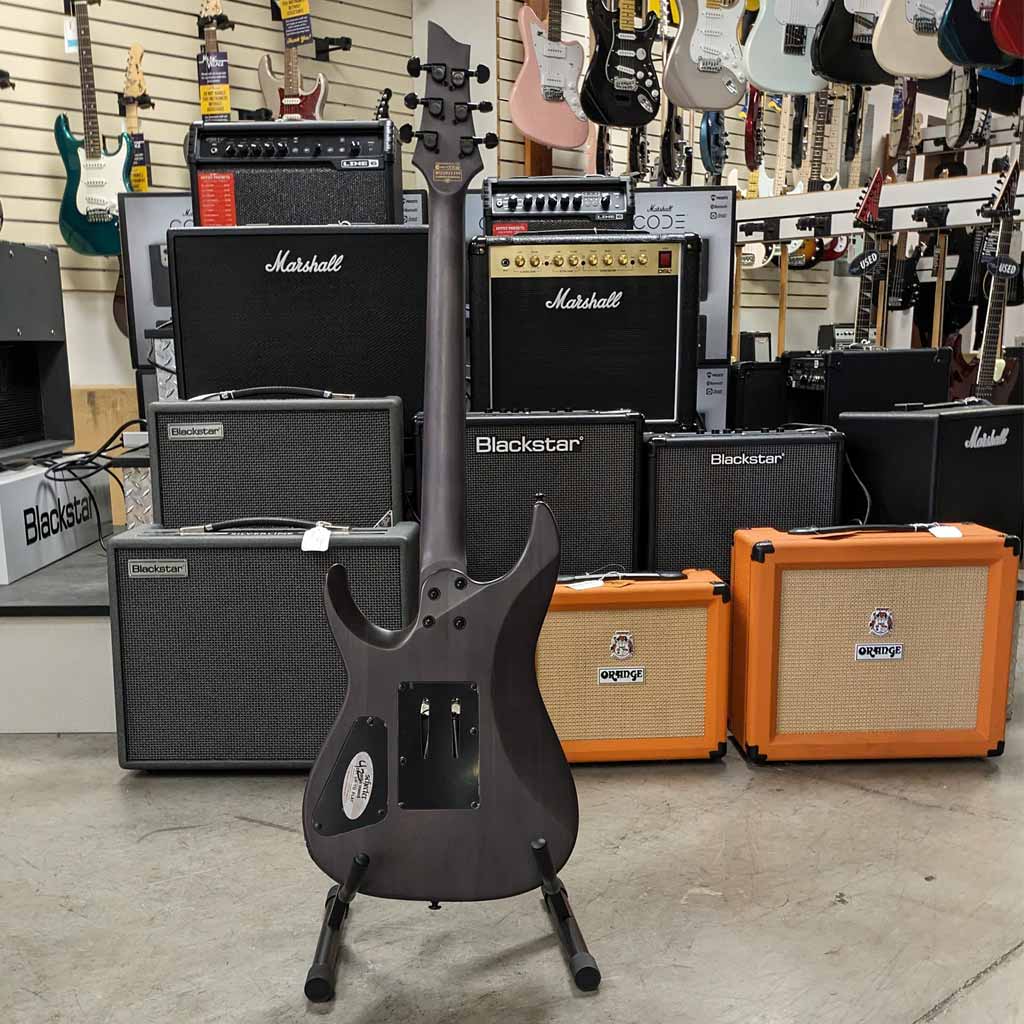 Used Shecter Omen Elite 6 Floyd Rose Electric Guitar Rear View Main