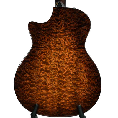 Used Taylor Custom Grand Auditorium Bearclaw Spruce and Figured Bubinga Acoustic Electric Guitar