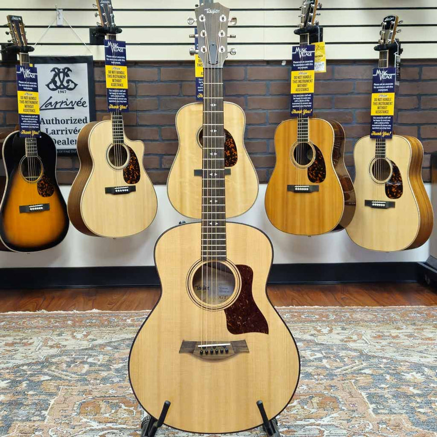 Used Taylor GTe Urban Ash Grand Theater Acoustic Electric Guitar with Bag