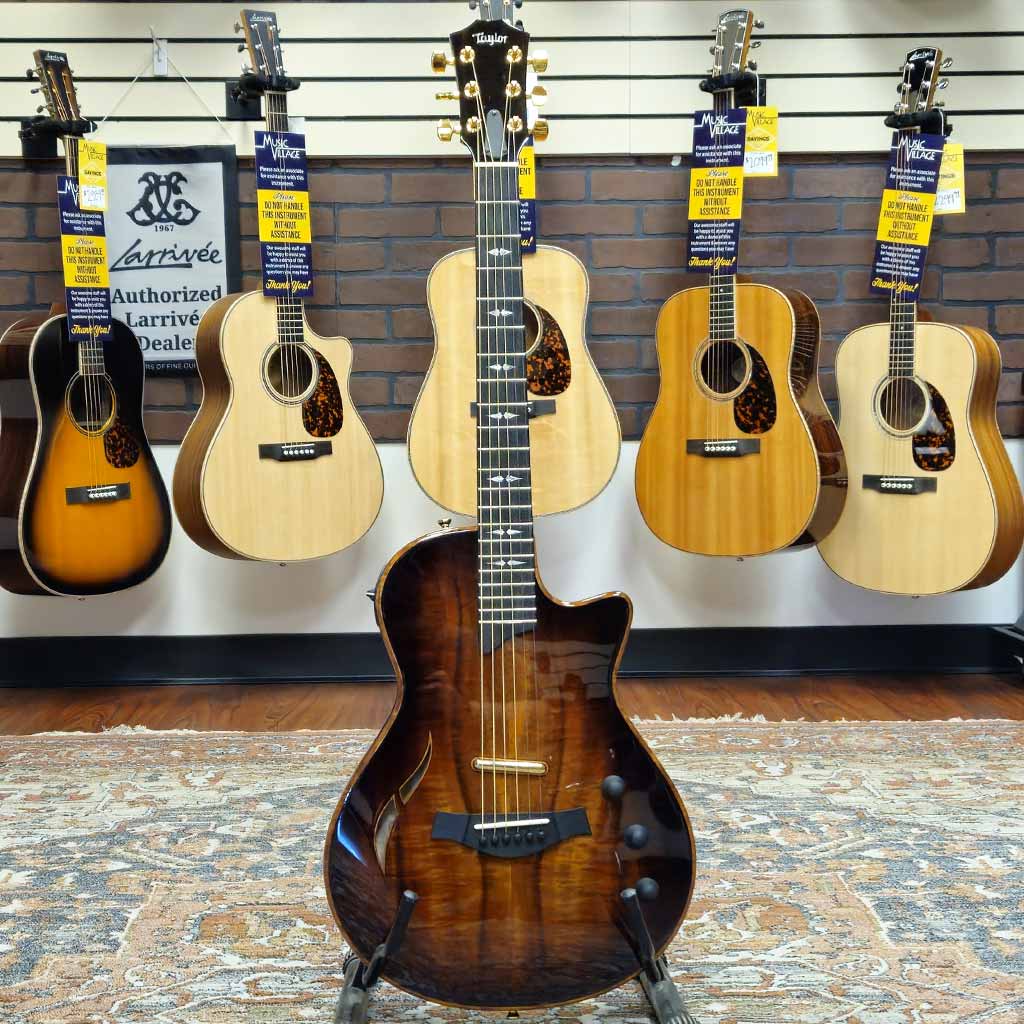 Used Taylor T5Z Custom Koa Acoustic Electric Guitar with Case
