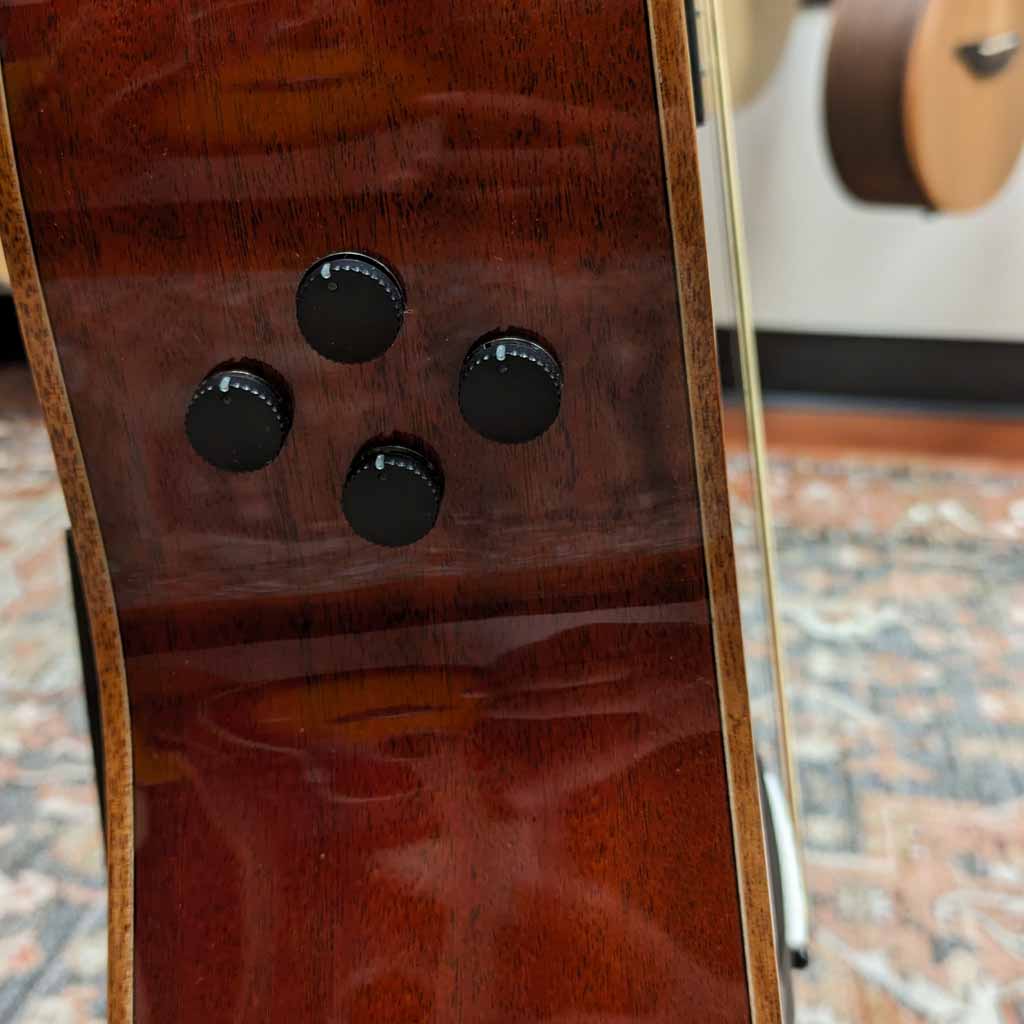 Used Yamaha A3MTBS Acoustic Electric Guitar Side Facing Controls