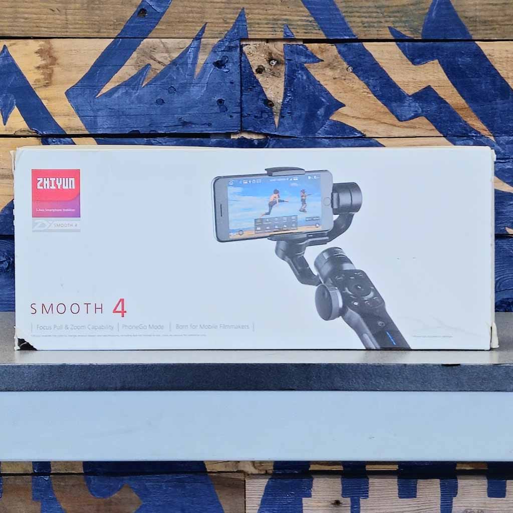 Used Zhiyun SMA04 3-Axis Smartphone Stabilizer