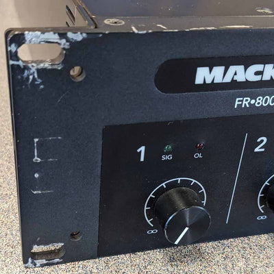 Used Mackie FR-800 2-Channel Stereo Power Amplifier