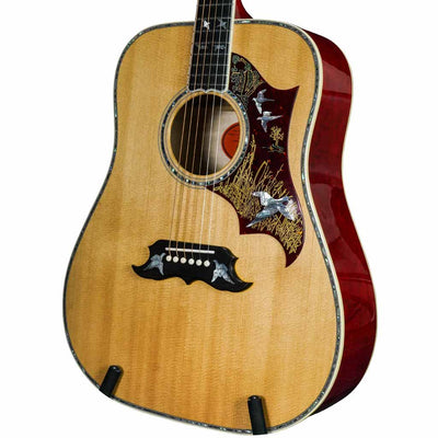 Used Gibson Custom Shop Doves In Flight Dreadnought Acoustic Guitar