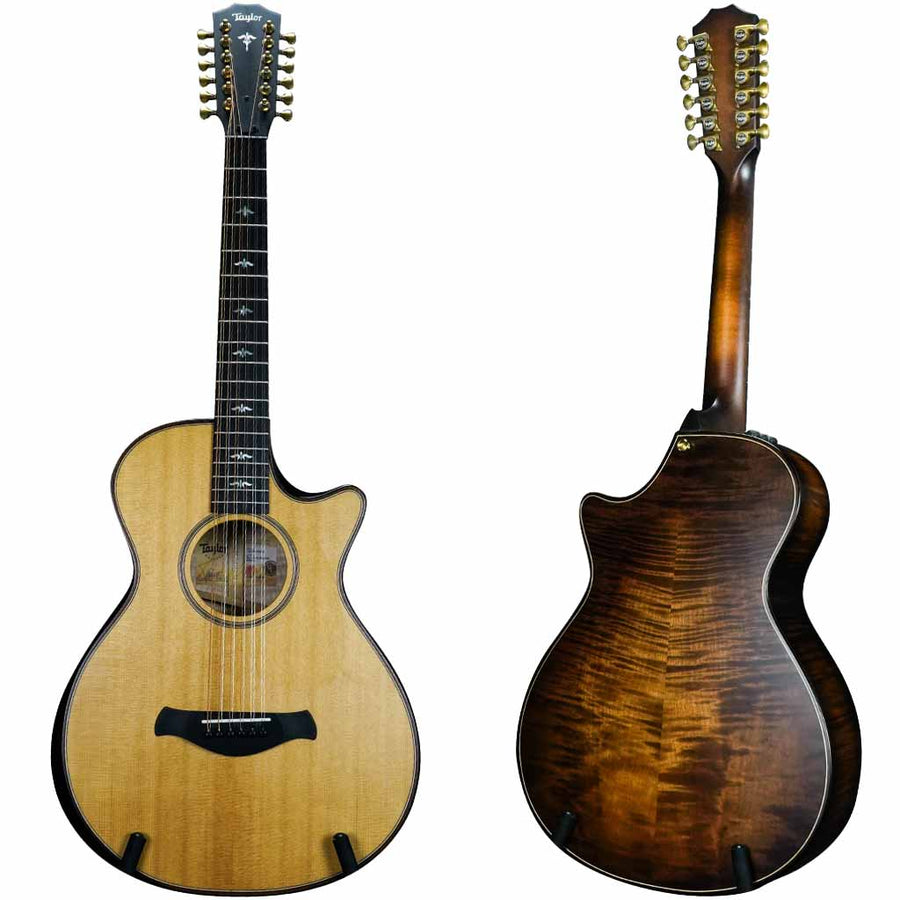 Used Taylor 652ce Spruce and Maple 12-String Acoustic Guitar