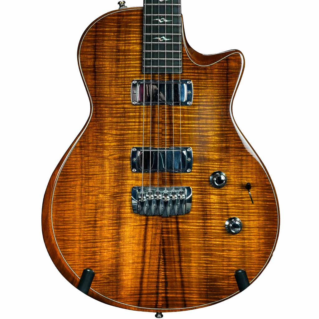 Used Taylor SBC2 Solid Body Custom Koa Electric Guitar with Hardcase