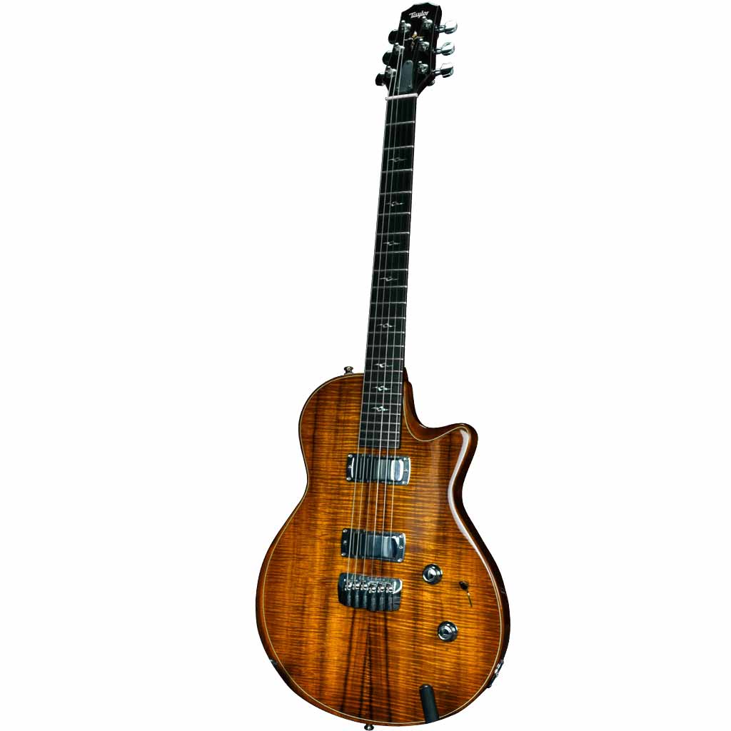 Used Taylor SBC2 Solid Body Custom Koa Electric Guitar with Hardcase