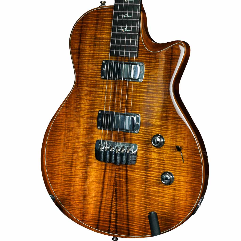 Used Taylor SBC2 Solid Body Custom Koa Electric Guitar with Hardcase