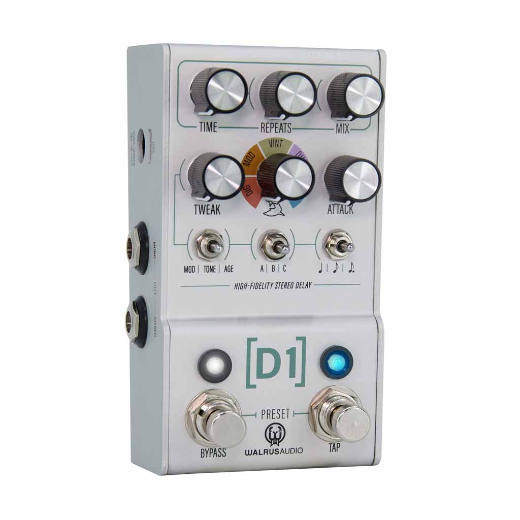 Walrus Audio MAKO Series D1 High-Fidelity Delay V2 Pedal