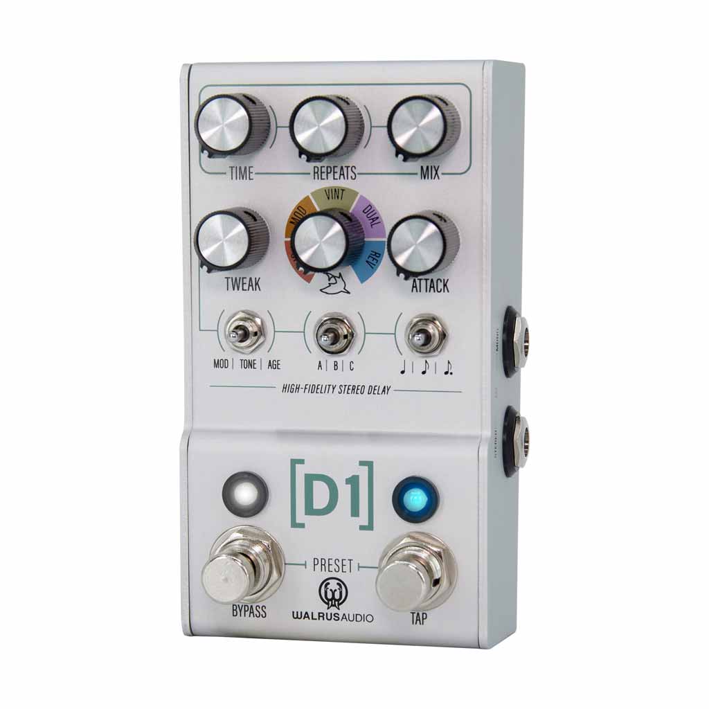 Walrus Audio MAKO Series D1 High-Fidelity Delay V2 Pedal