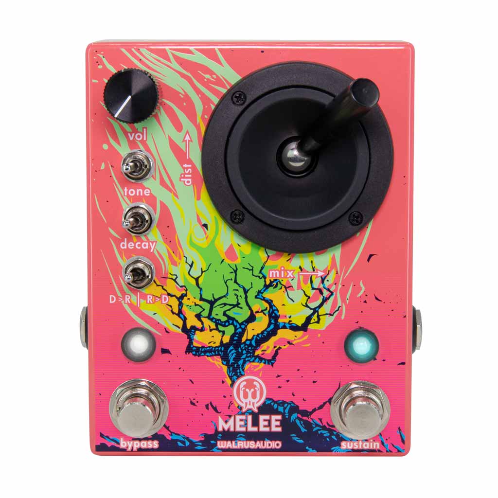 walrus reverb pedal Walrus Audio Melee Wall of Noise Reverb Distortion Pedal