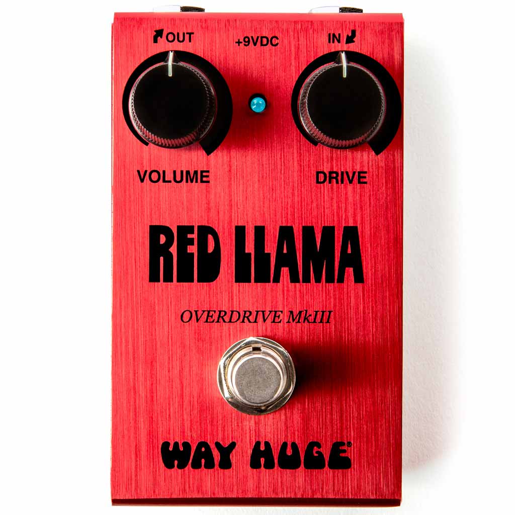 Way Huge Smalls Red Llama Overdrive MKII Pedal Way Huge Effects