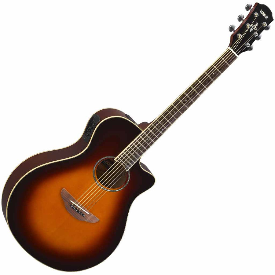 Yamaha APX600 Thinline Acoustic Guitar in Old Violin Sunburst
