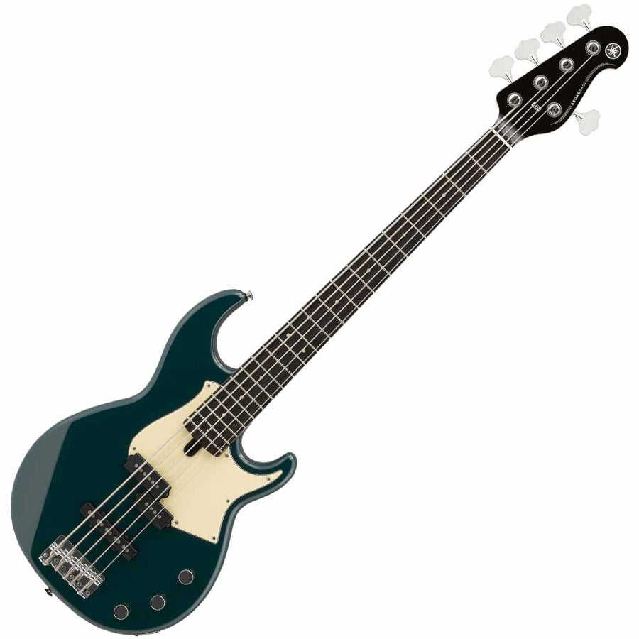 Yamaha BB435 5-String Bass Guitar in Teal Blue