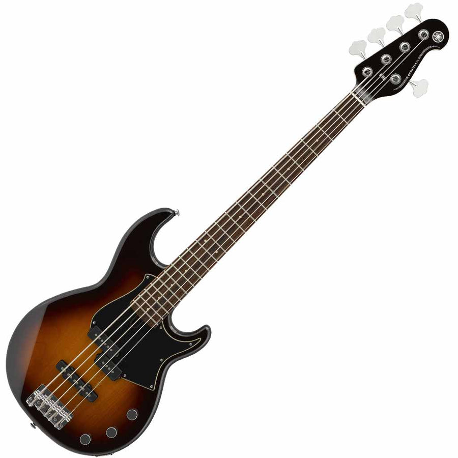 Yamaha BB435 5-String Bass Guitar in Tobacco Brown Sunburst