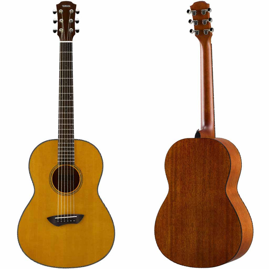 Yamaha CSF1M Spruce and Mahogany Parlor Acoustic Guitar in Vintage Natural