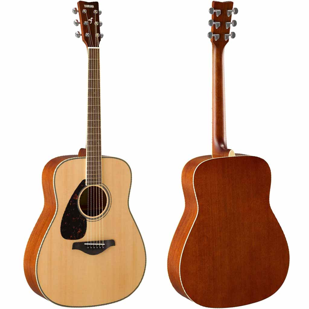 Yamaha FG820L Spruce and Mahogany Left Handed Acoustic Guitar