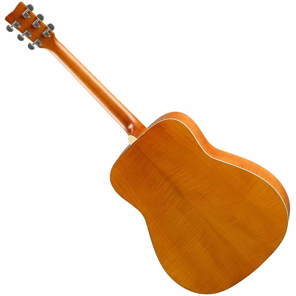 Yamaha FG840 Spruce and Flamed Maple Dreadnought Acoustic Guitar
