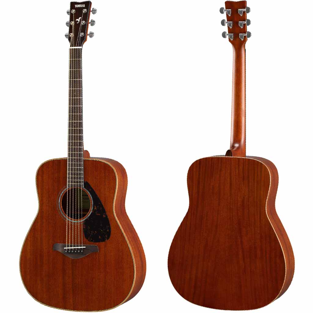 Yamaha FG850 All Mahogany Dreadnought Acoustic Guitar
