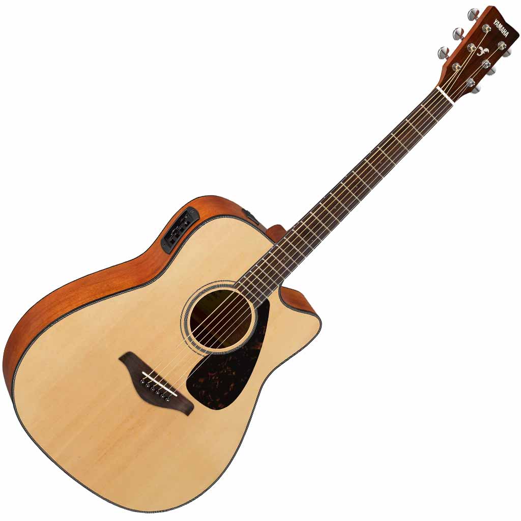 Yamaha FGX800C Spruce and Nato Dreadnought Acoustic Guitar