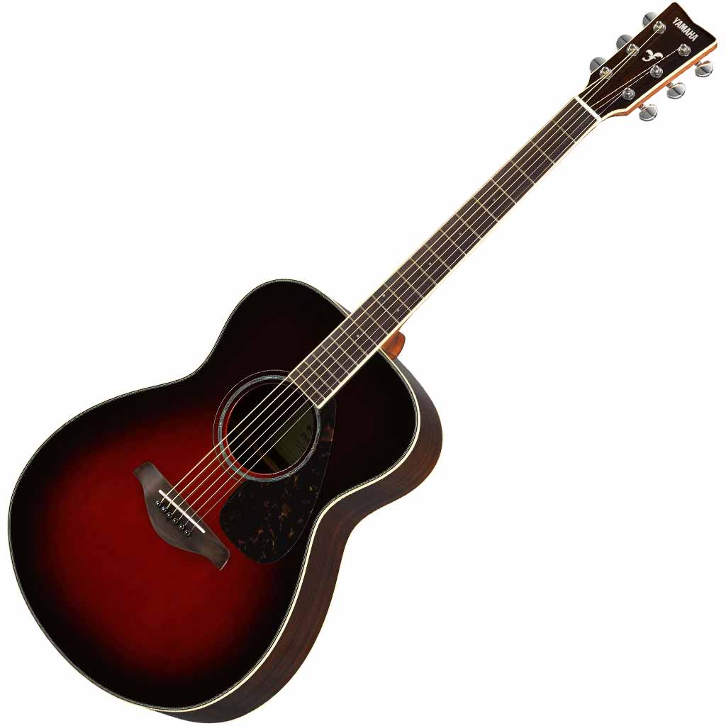 Yamaha FS830 Spruce and Rosewood Concert Acoustic Guitar in Tobacco Brown Sunburst