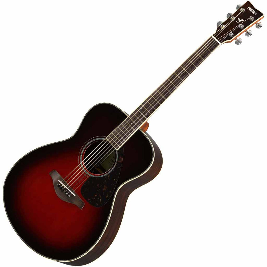 Yamaha FS830 Spruce and Rosewood Concert Acoustic Guitar in Tobacco Brown Sunburst