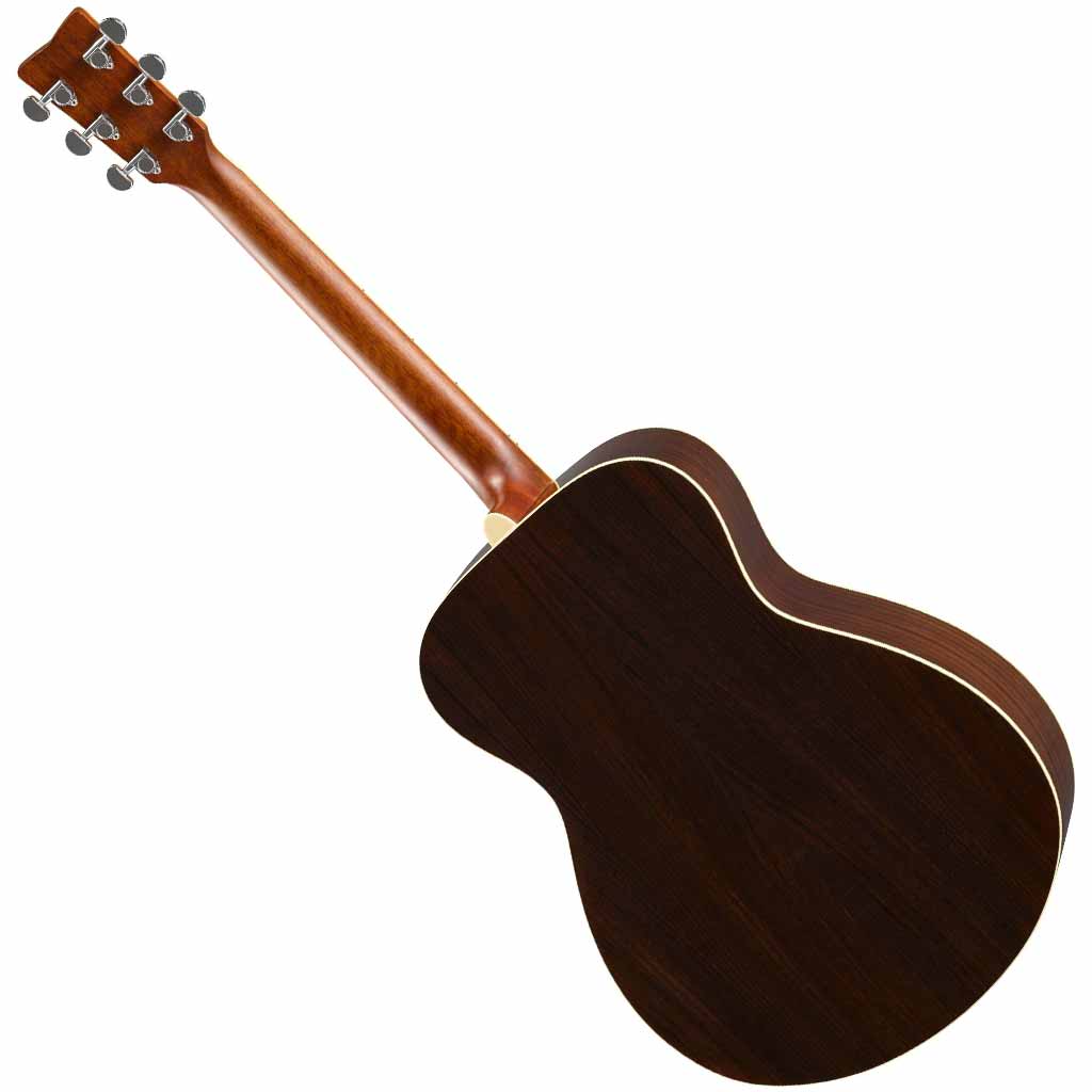 Yamaha FS830 Spruce and Rosewood Concert Acoustic Guitar in Tobacco Brown Sunburst