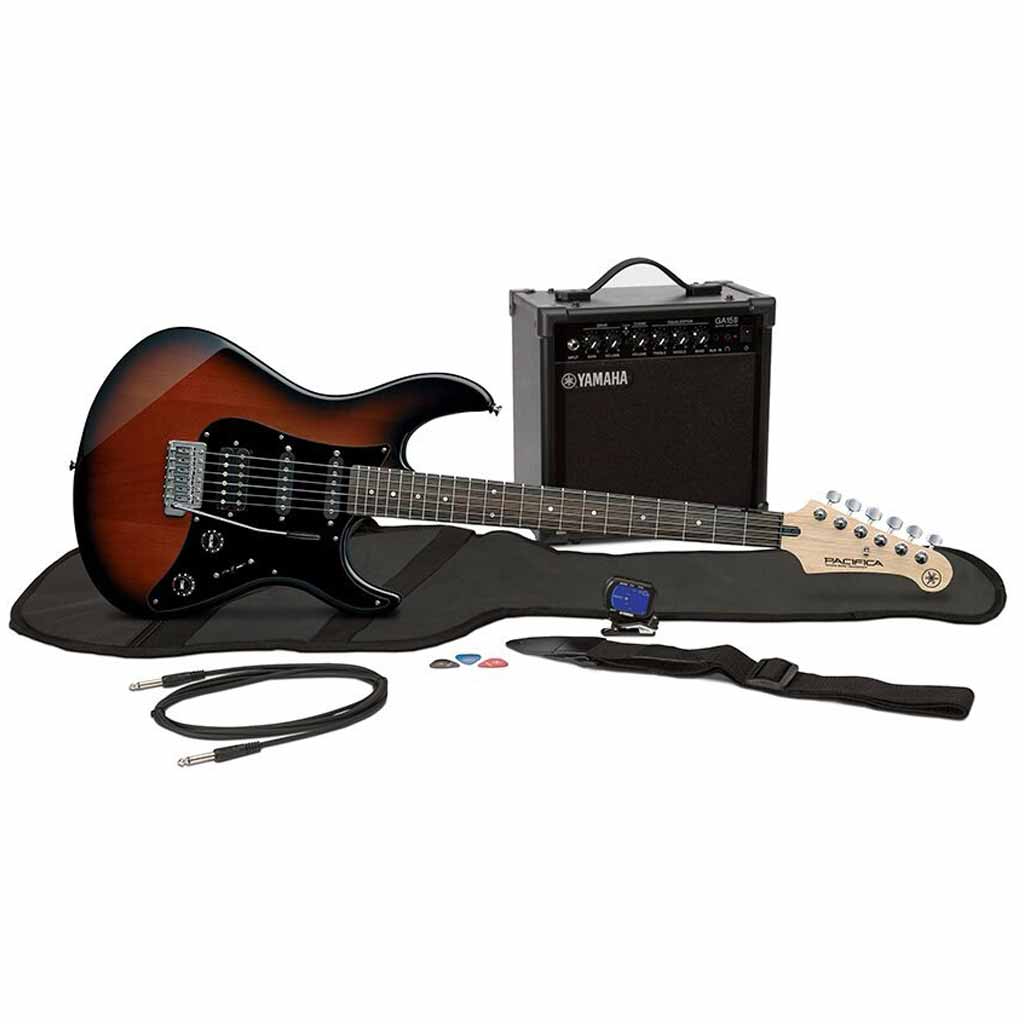 Yamaha Gigmaker Electric Guitar Pack in Old Violin Burst