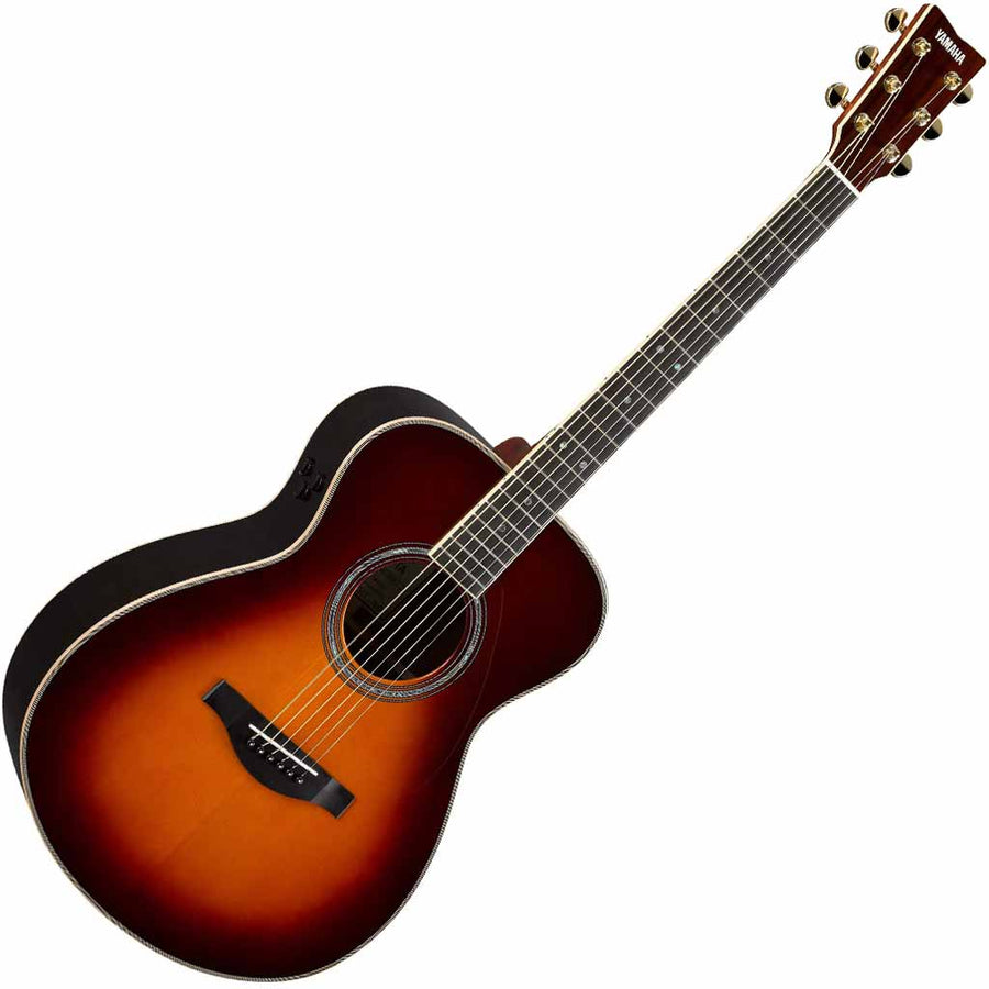 Yamaha LS-TA TransAcoustic L Series Acoustic Electric Guitar in Brown Sunburst