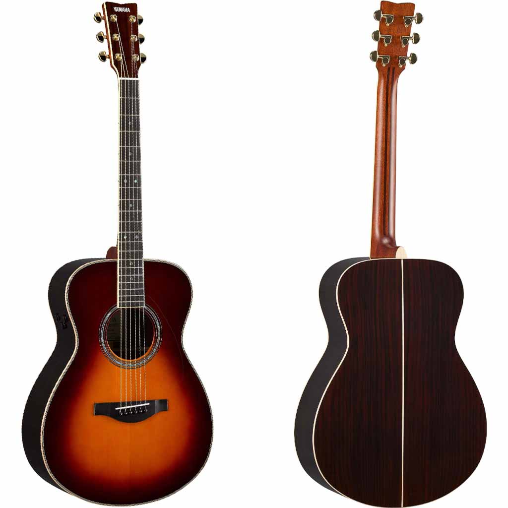 Yamaha LS-TA TransAcoustic L Series Acoustic Electric Guitar in Brown Sunburst