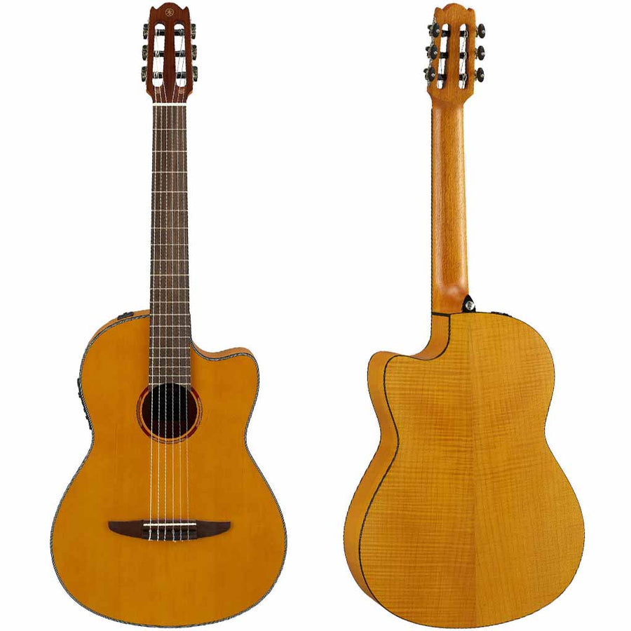 Yamaha NCX1 Spruce and Flamed Maple Classical Guitar