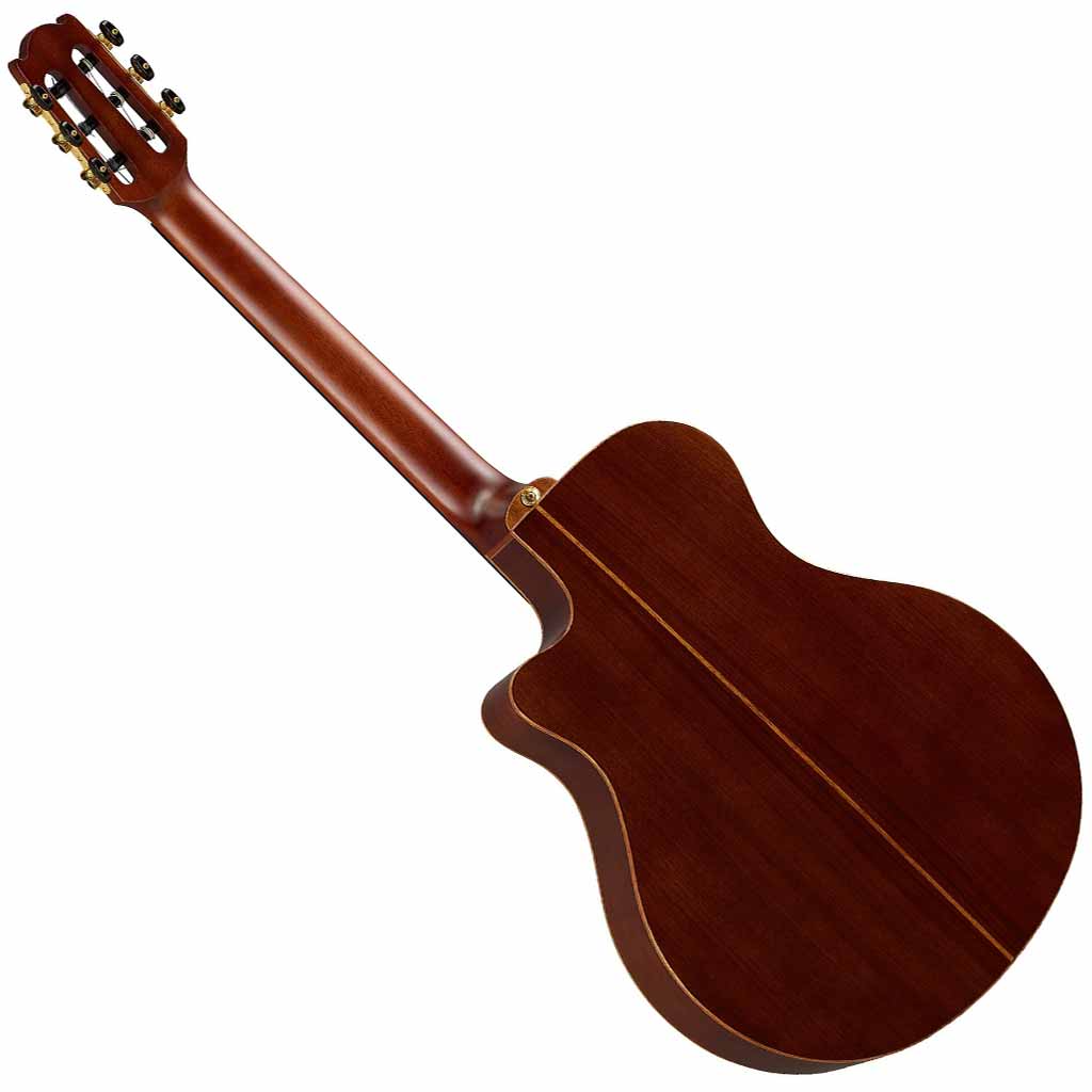 Yamaha NTX5 Spruce and Walnut Thinline Classical Guitar