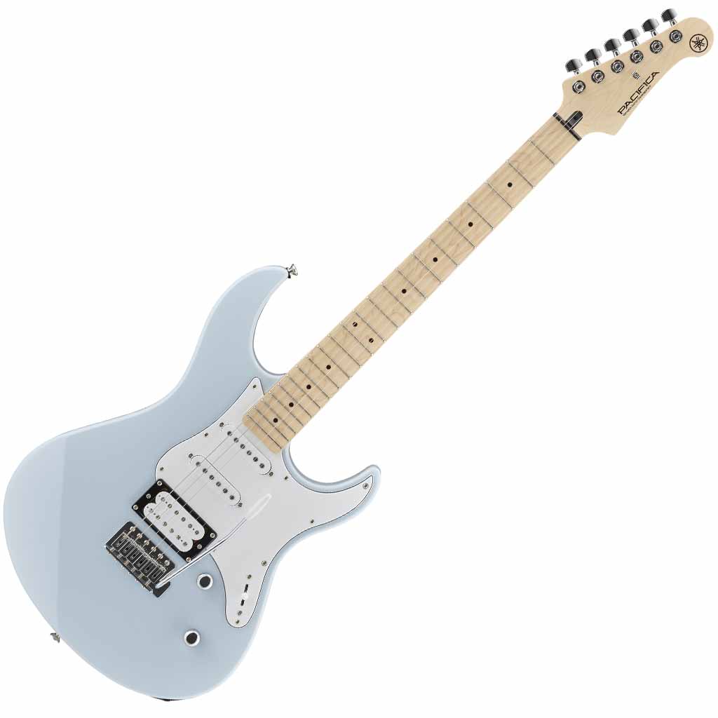 Yamaha PAC112VM Pacifica Electric Guitar in Ice Blue with Maple Fretboard