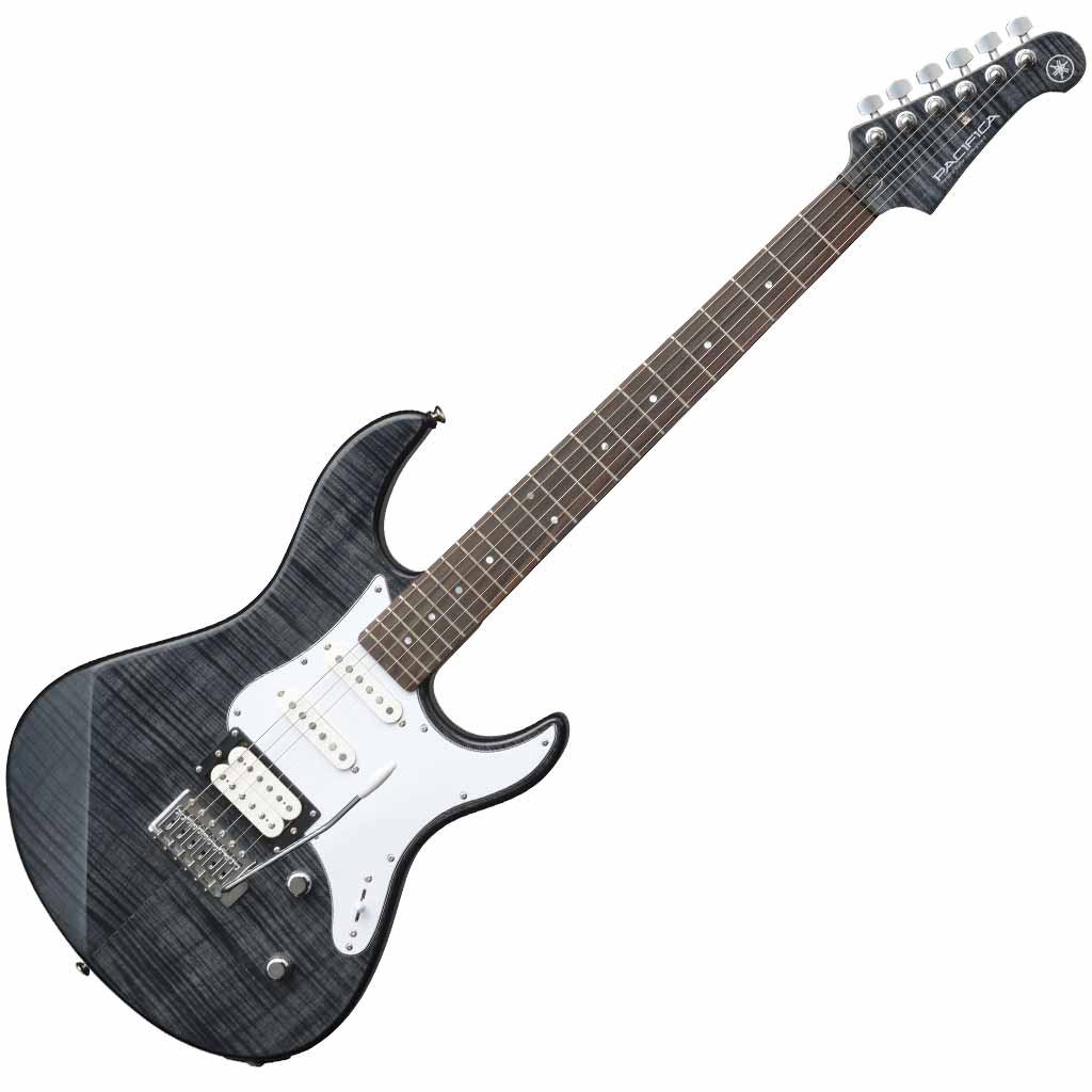 Yamaha PAC212VFM Pacifica Electric Guitar in Translucent Black