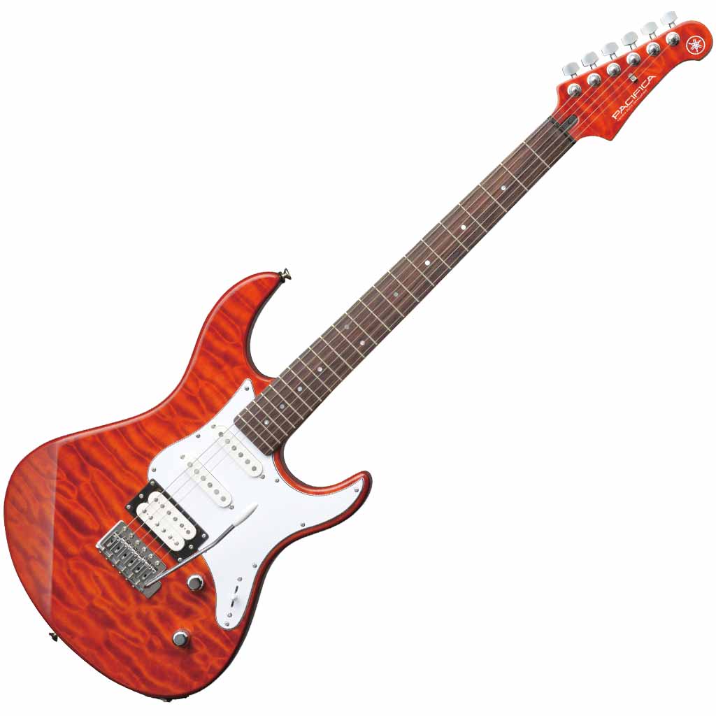 Yamaha Pacifica PAC212VQM Pacifica Electric Guitar in Caramel Brown