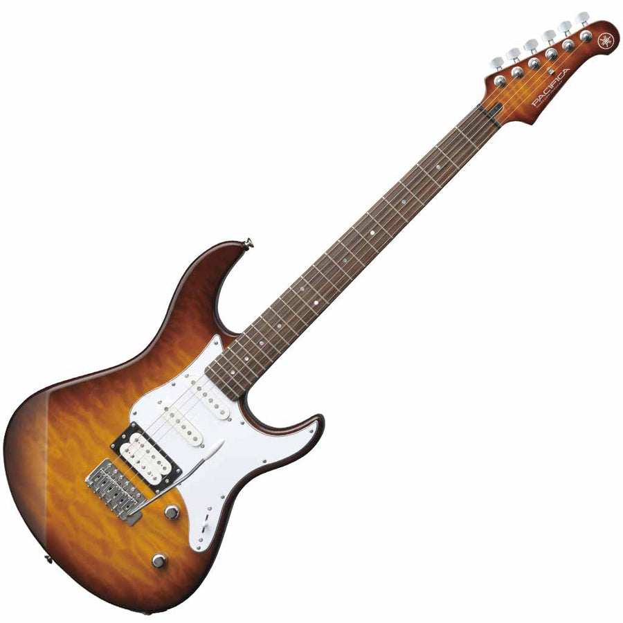 Yamaha Pacifica PAC212VQM Pacifica Electric Guitar in Tobacco Brown Sunburst
