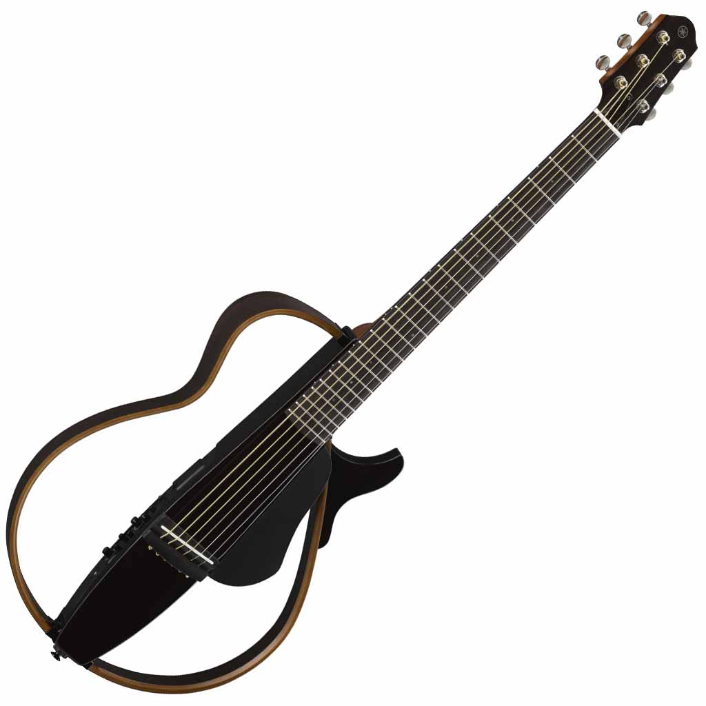 Yamaha SLG200S Steel String SILENT Guitar in Translucent Black