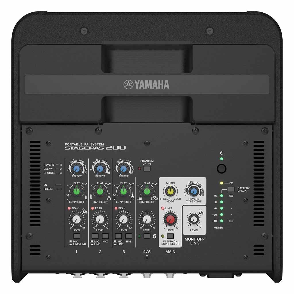 Yamaha STAGEPAS 200 BTR Rechargeable Portable PA System