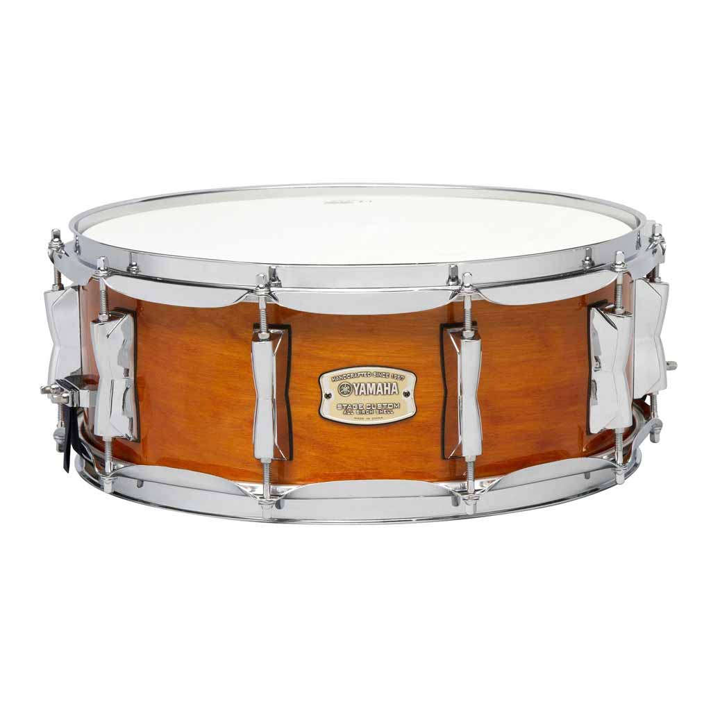 Yamaha SBS-1455 Stage Custom Birch 14"x5.5" Snare Drum in Honey Amber