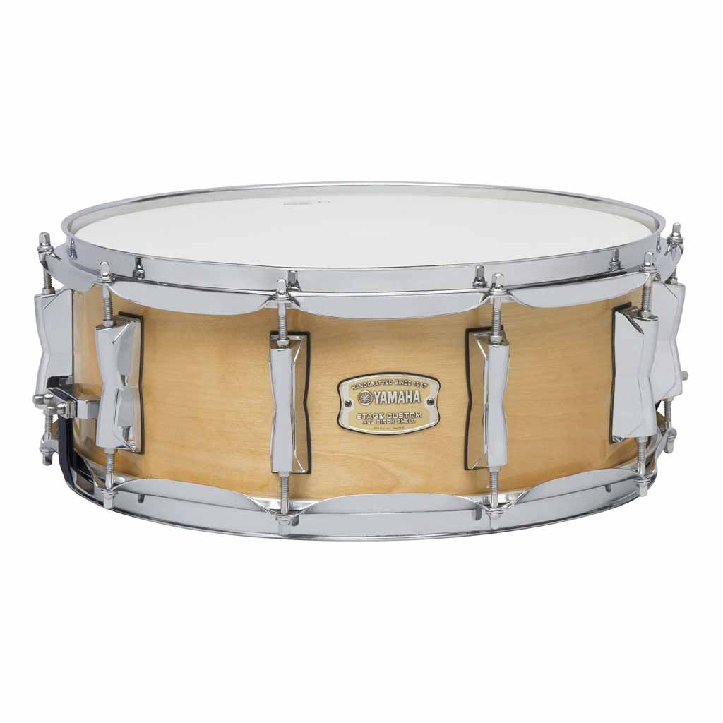 Yamaha SBS-1455 Stage Custom Birch 14"x5.5" Snare Drum in Natural Wood
